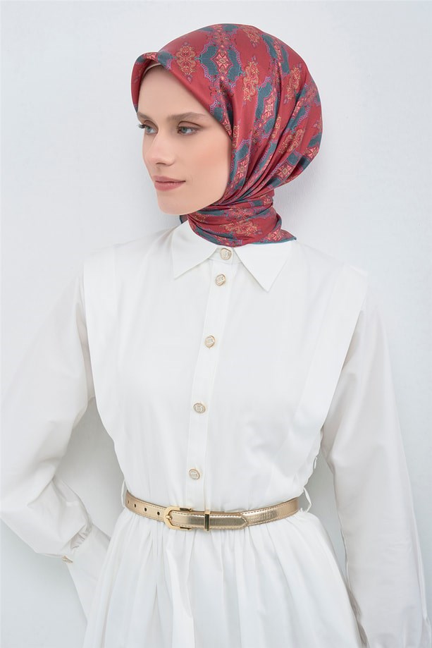 Armine Saf İpek Sura Eşarp 9522D 85