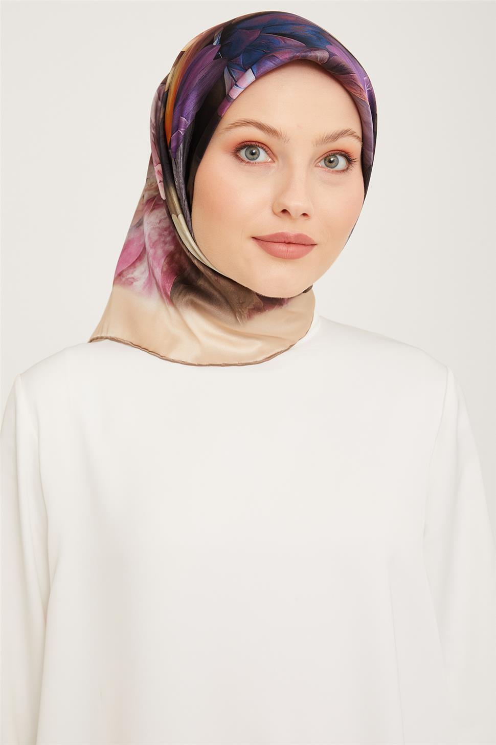 Armine Sura İpek Eşarp 23Ka9001 36