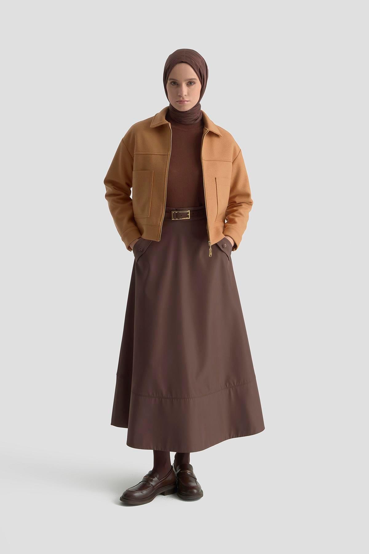 ARMİNE TREND Bamber Ceket Camel 25KT517