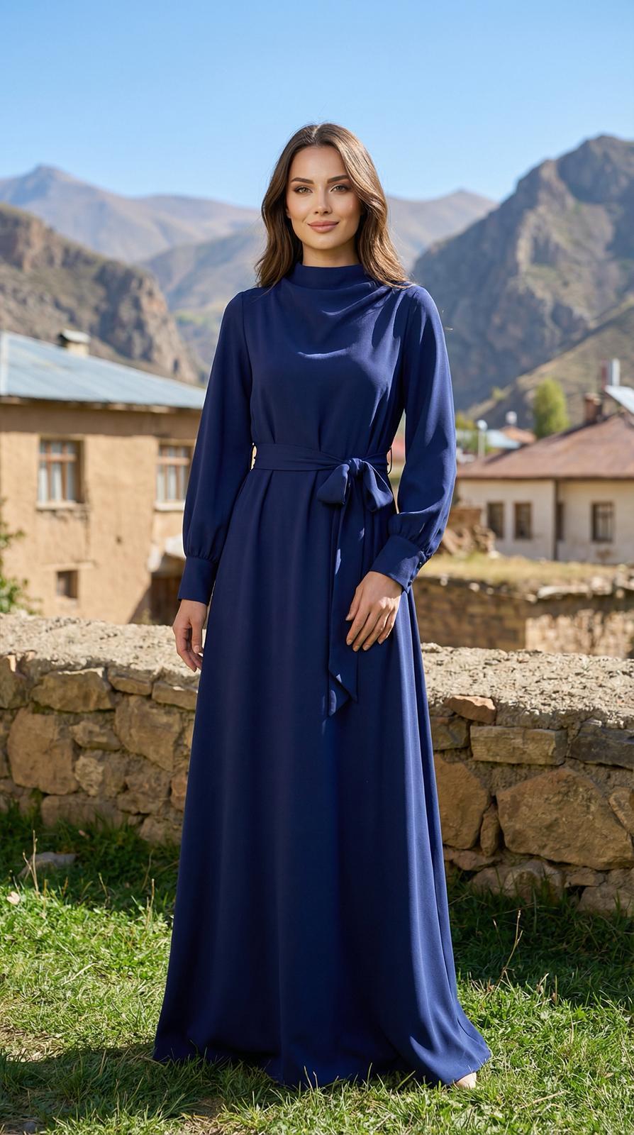 Armine TREND Bayan Uzun Elbise Parlement 26YT904