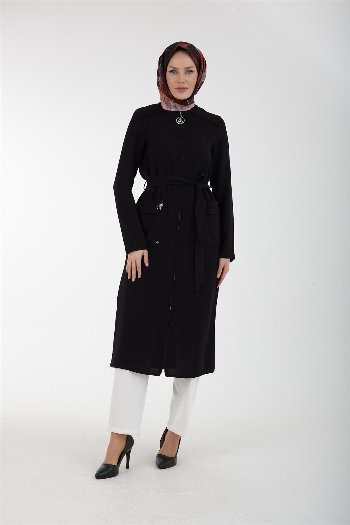 Armine Trend Cep Detaylı GiyÇık 23YT506 Siyah