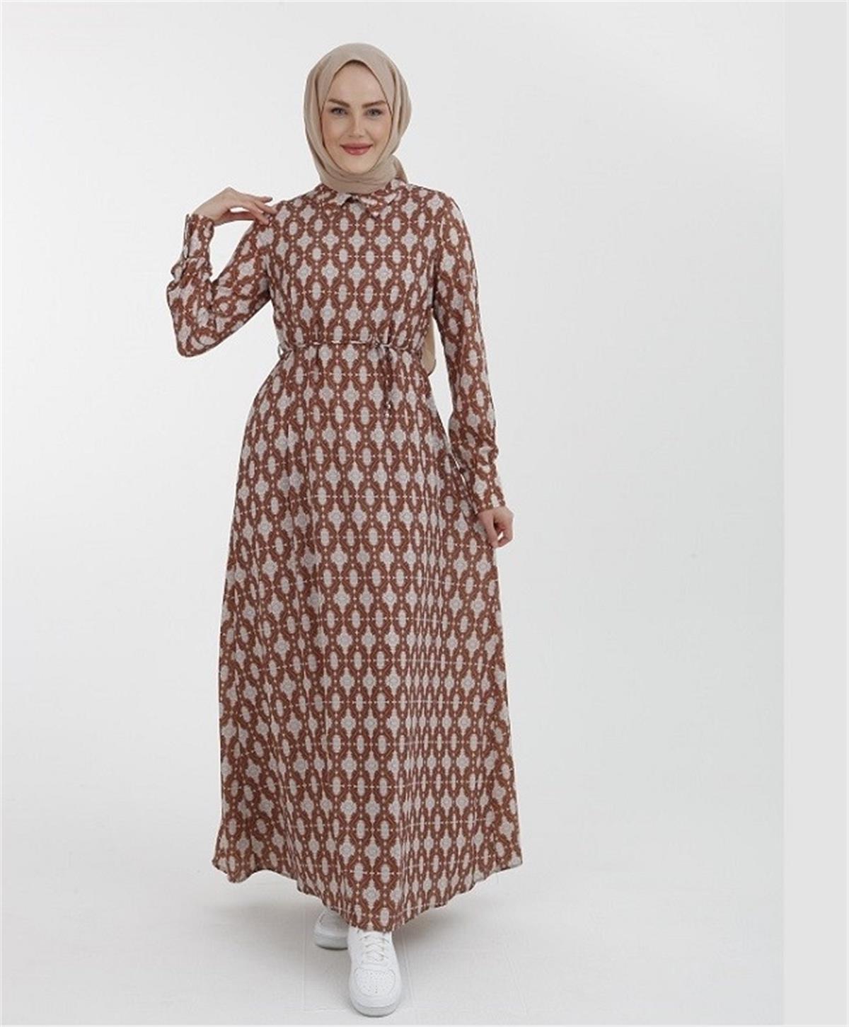 Armine Trend Elbise 22YT945 Bej