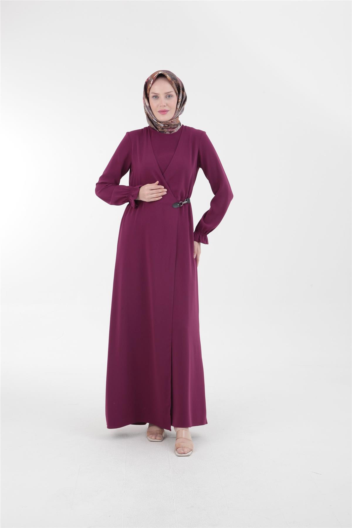 Armine Trend Elbise 23KT908 Bordo