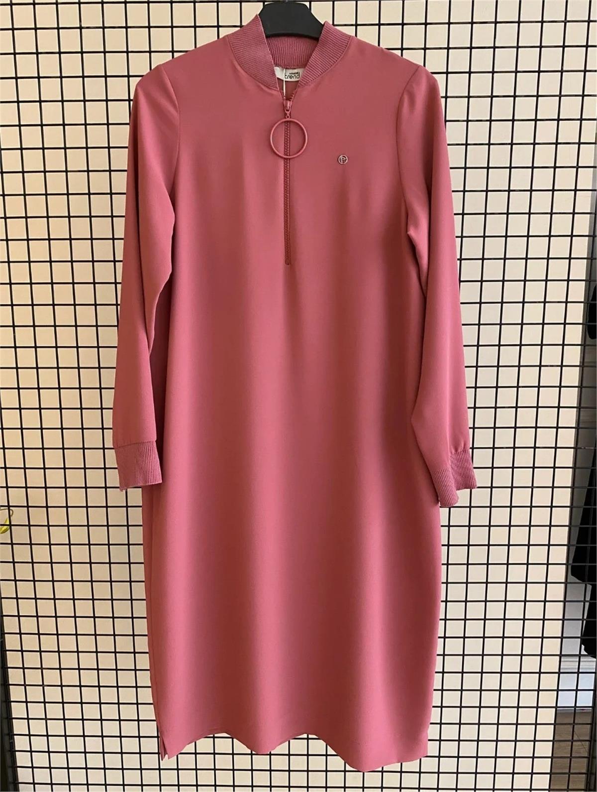 Armine Trend Halkalı Tunik 23YT424 Gül