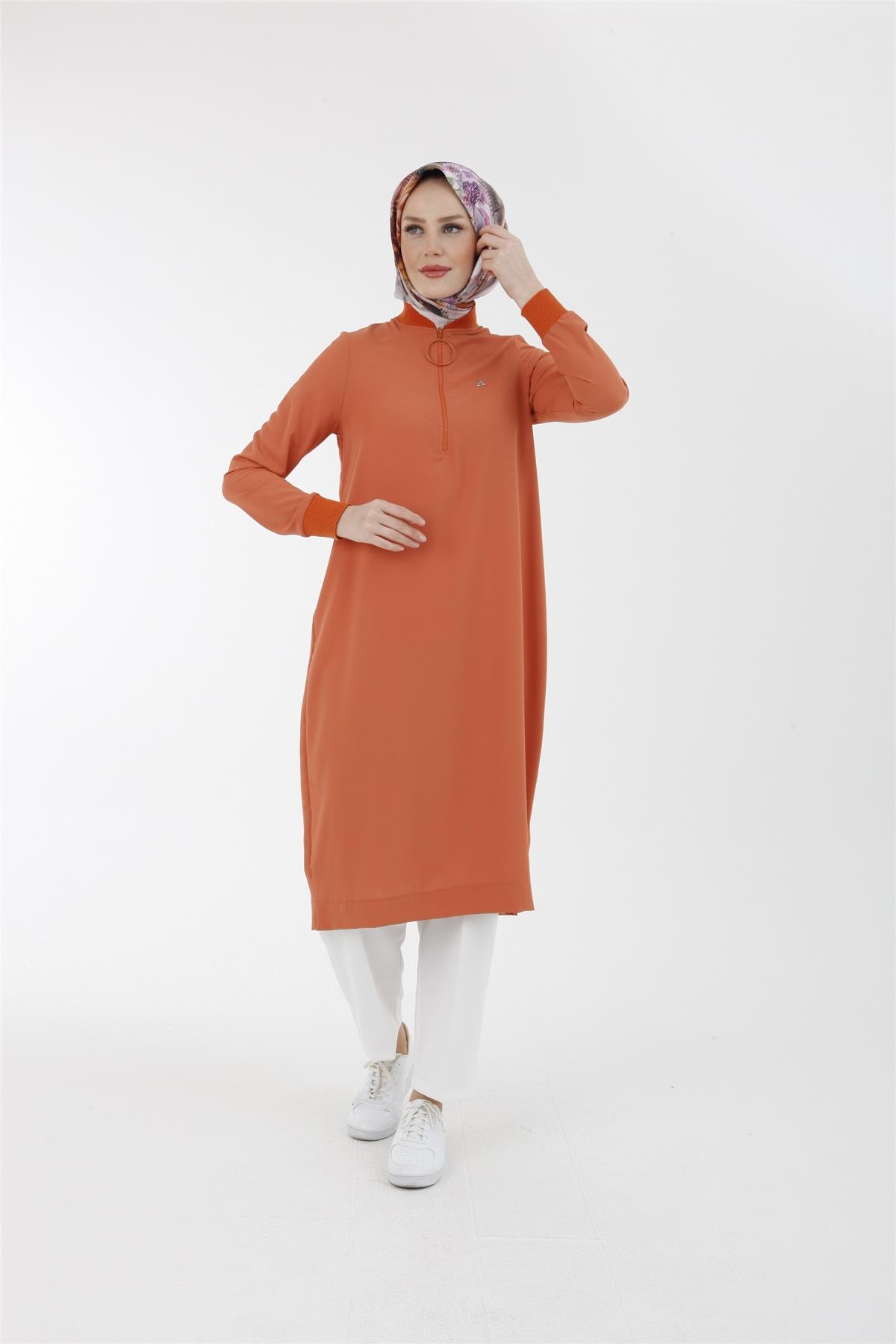 Armine Trend Halkalı Tunik 23YT424 Orange