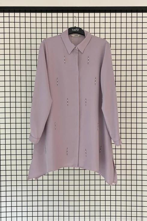 Armine TREND Taşlı Tunik 25YT404 Lila