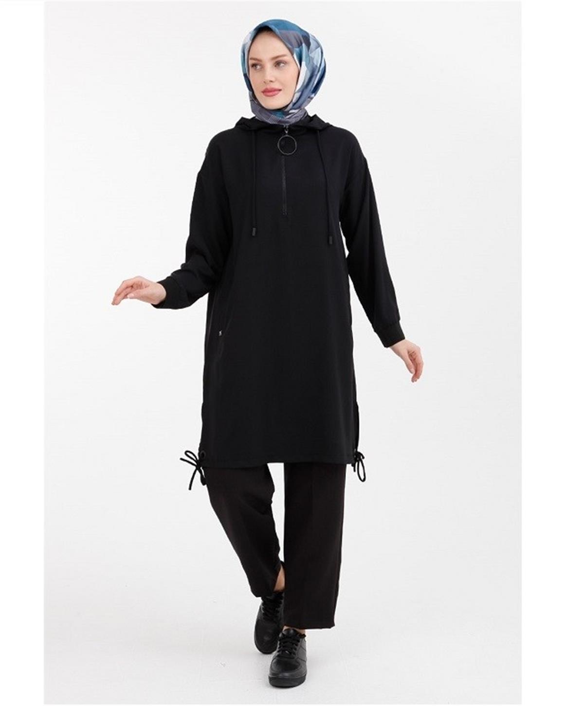 Armine Trend Tunik 22KT406 Siyah