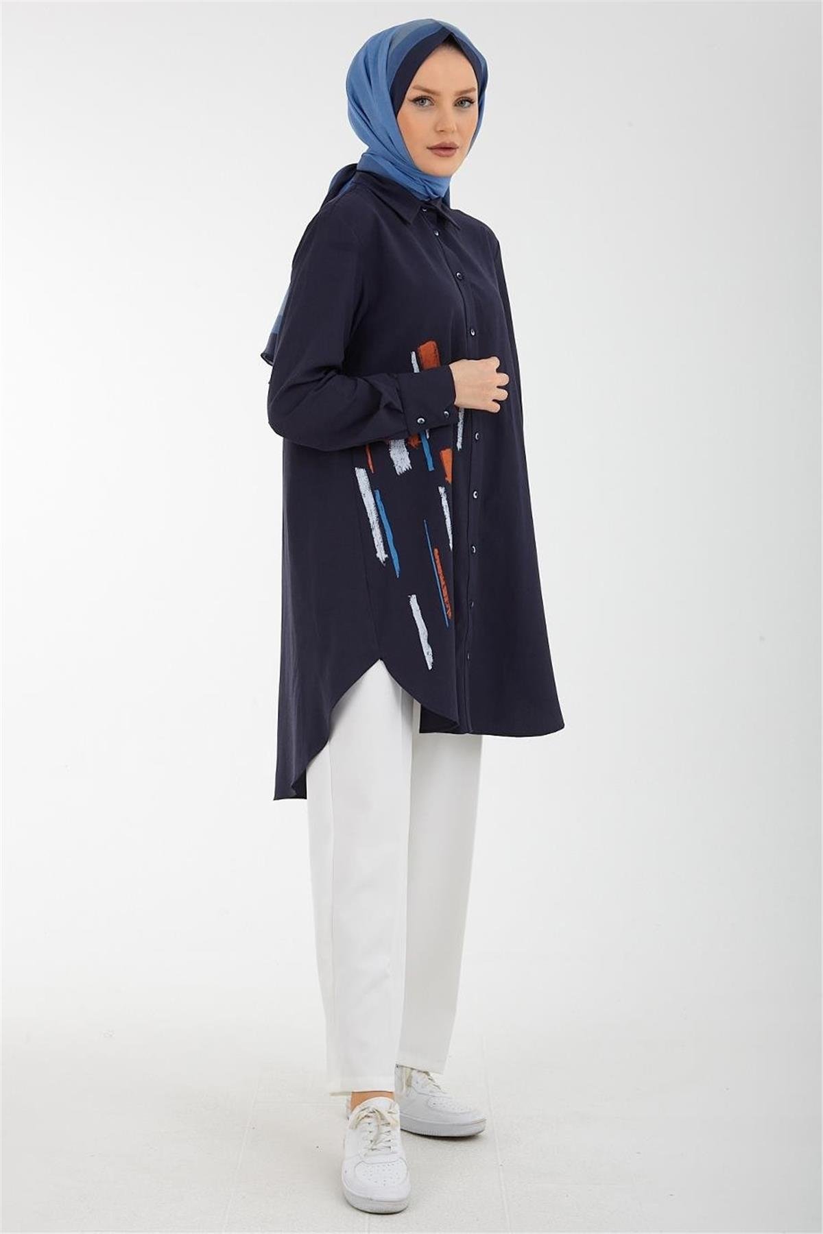 Armine Trend Tunik 23YT402 Lacivert