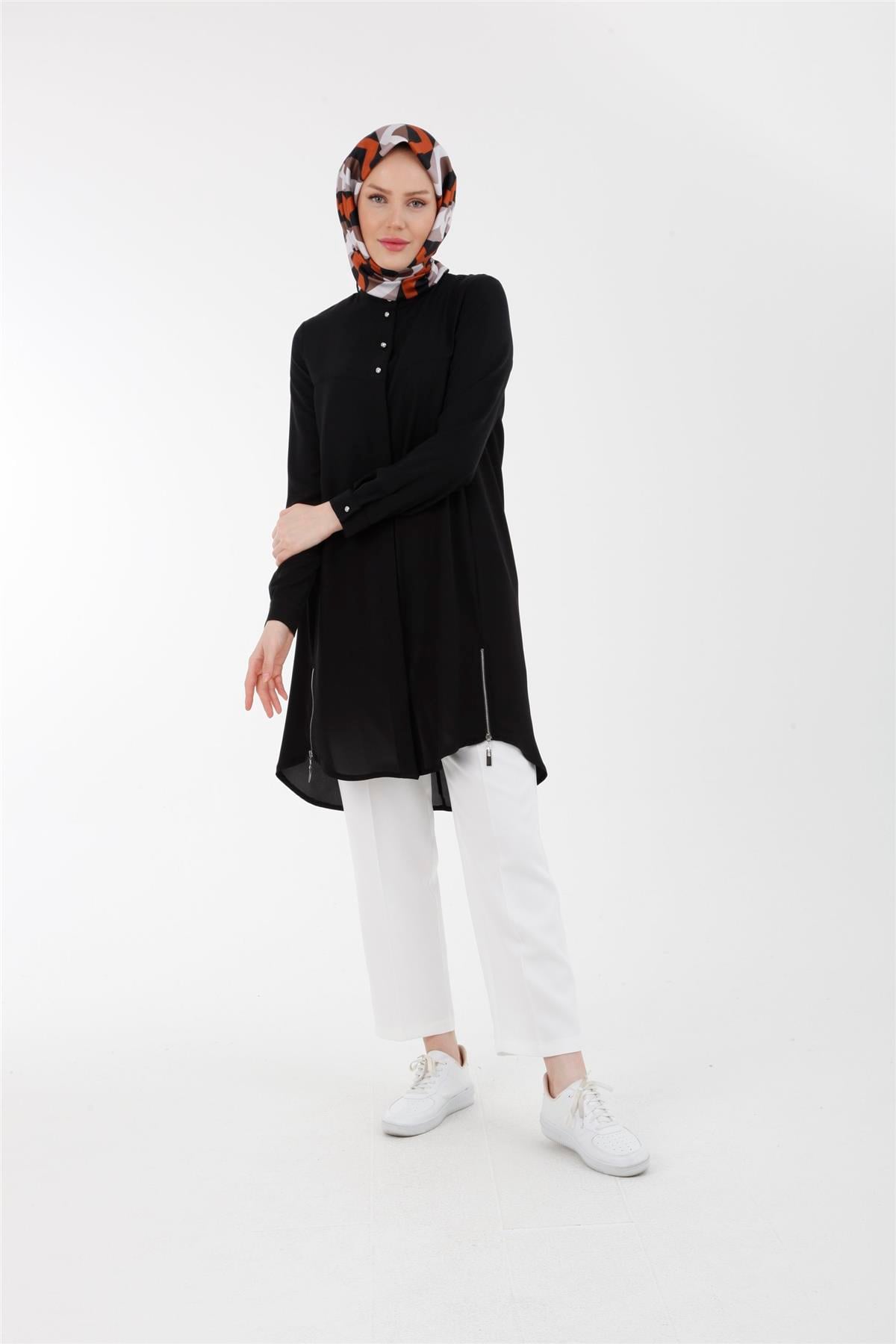 Armine Trend Tunik 23YT412 Siyah