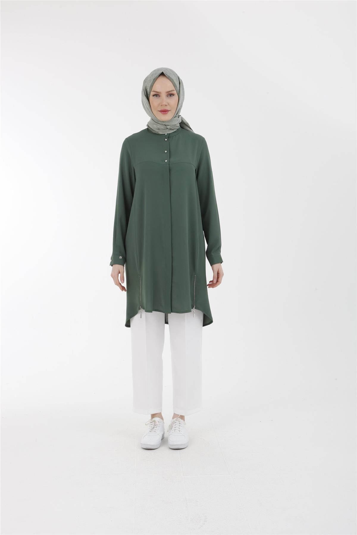 Armine Trend Tunik 23YT412 Yeşil