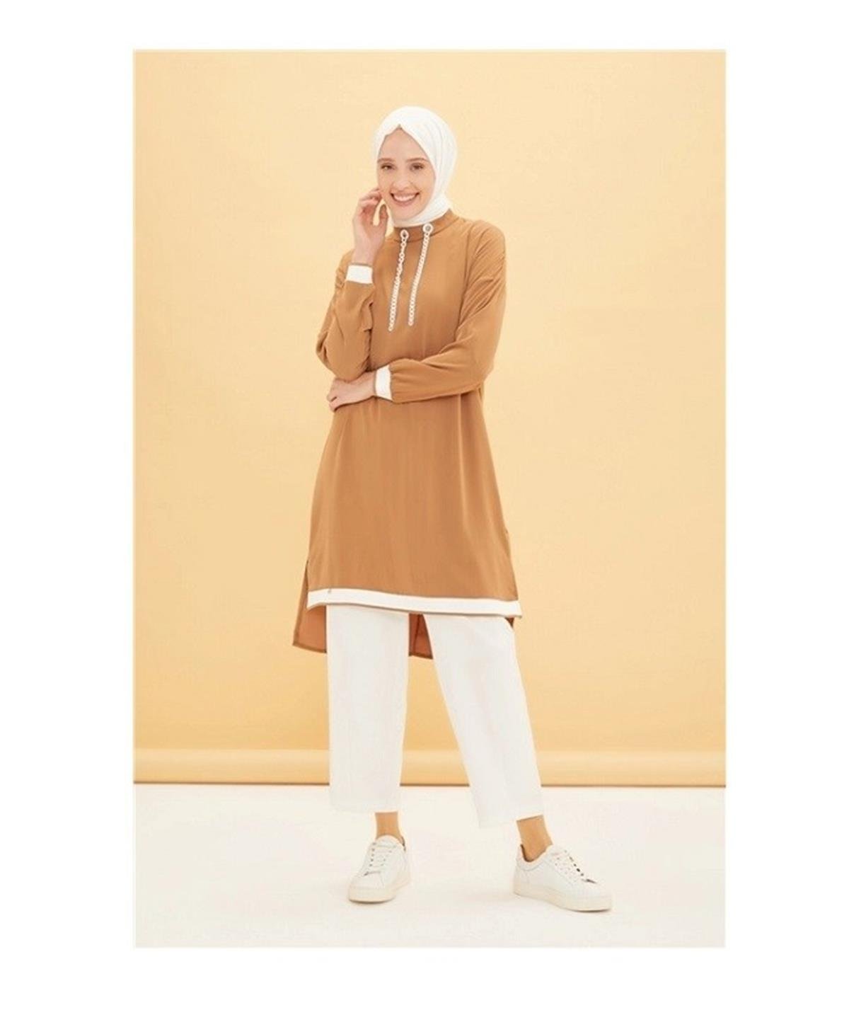 Armine Tunik 21YT401 22YT455 Taba