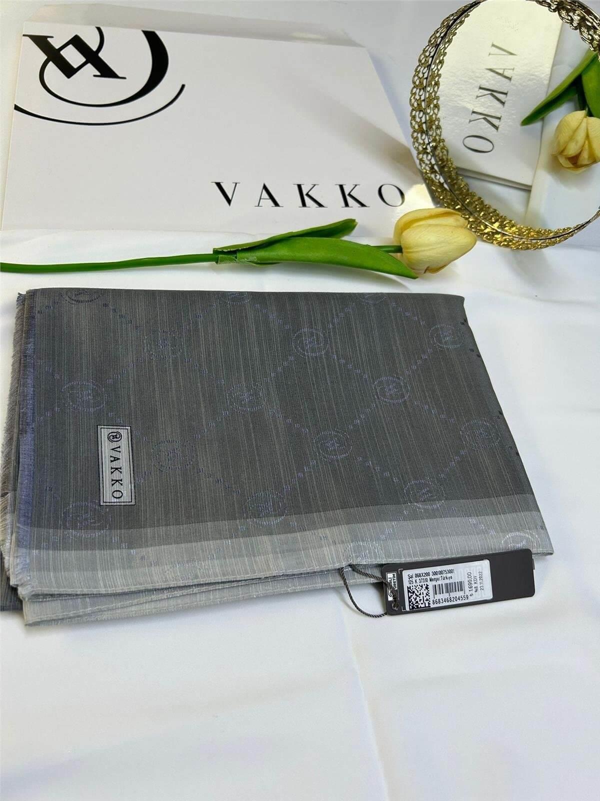 Vakko Hologram Yeni Sezon Şal Gümüş