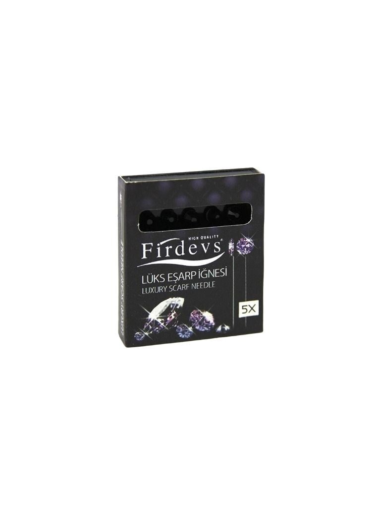 Firdevs Lüks Taşlı Eşarp İğnesi