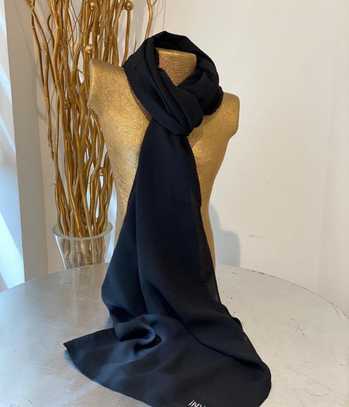 İNVEE Caz Şal 1246 Siyah