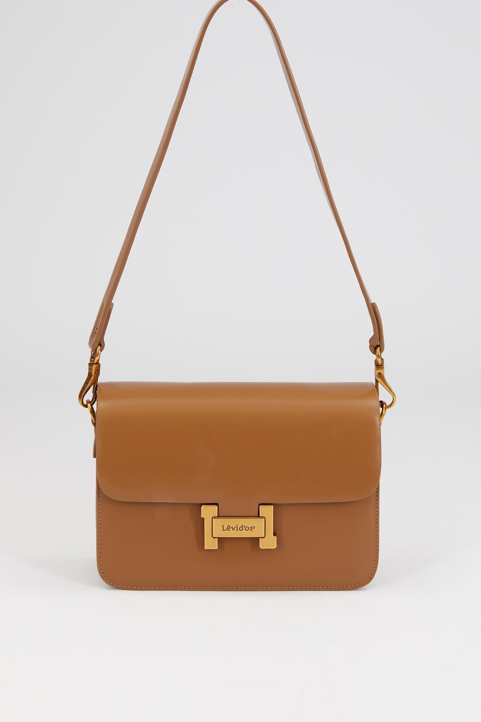Levidor Premium Omuz Çantası Camel 930241
