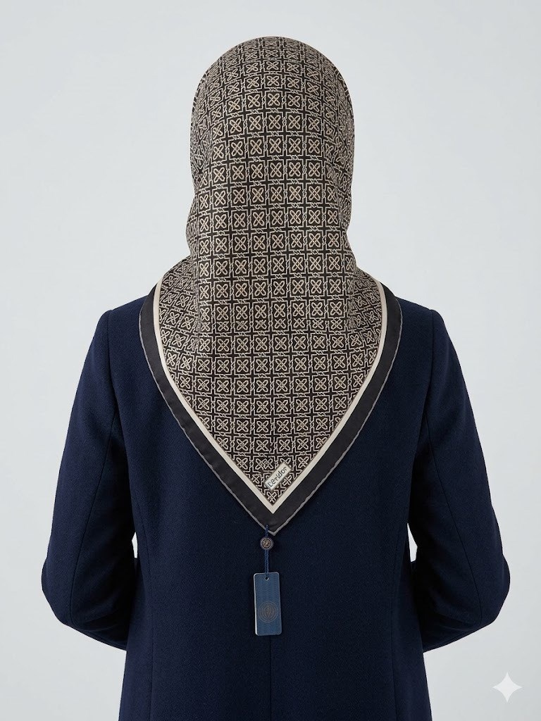 LEVİDOR Tivil İpek Eşarp 2117-04