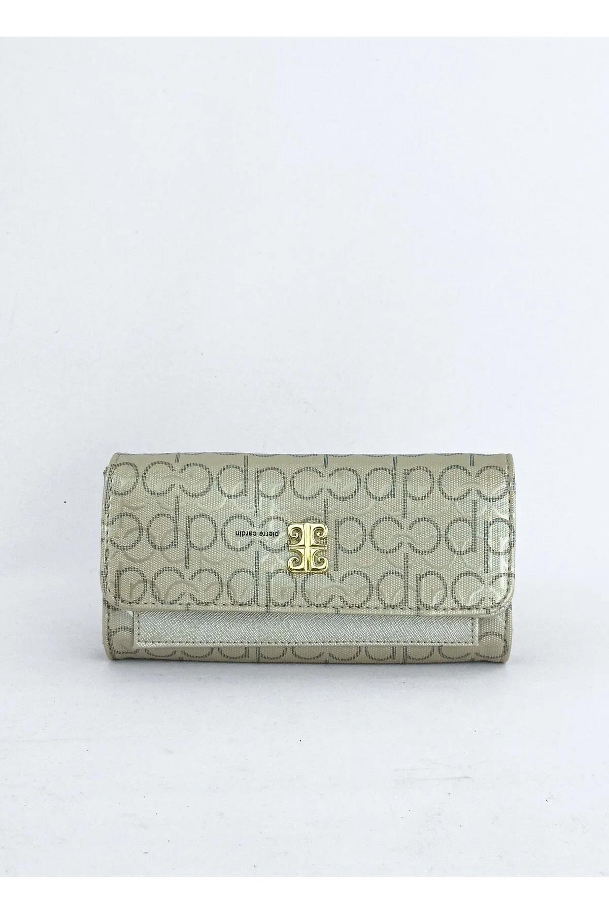 Pierre Cardin Altın Kadın 19x10x2 cm Portföy 06PC24Y603-PMN A