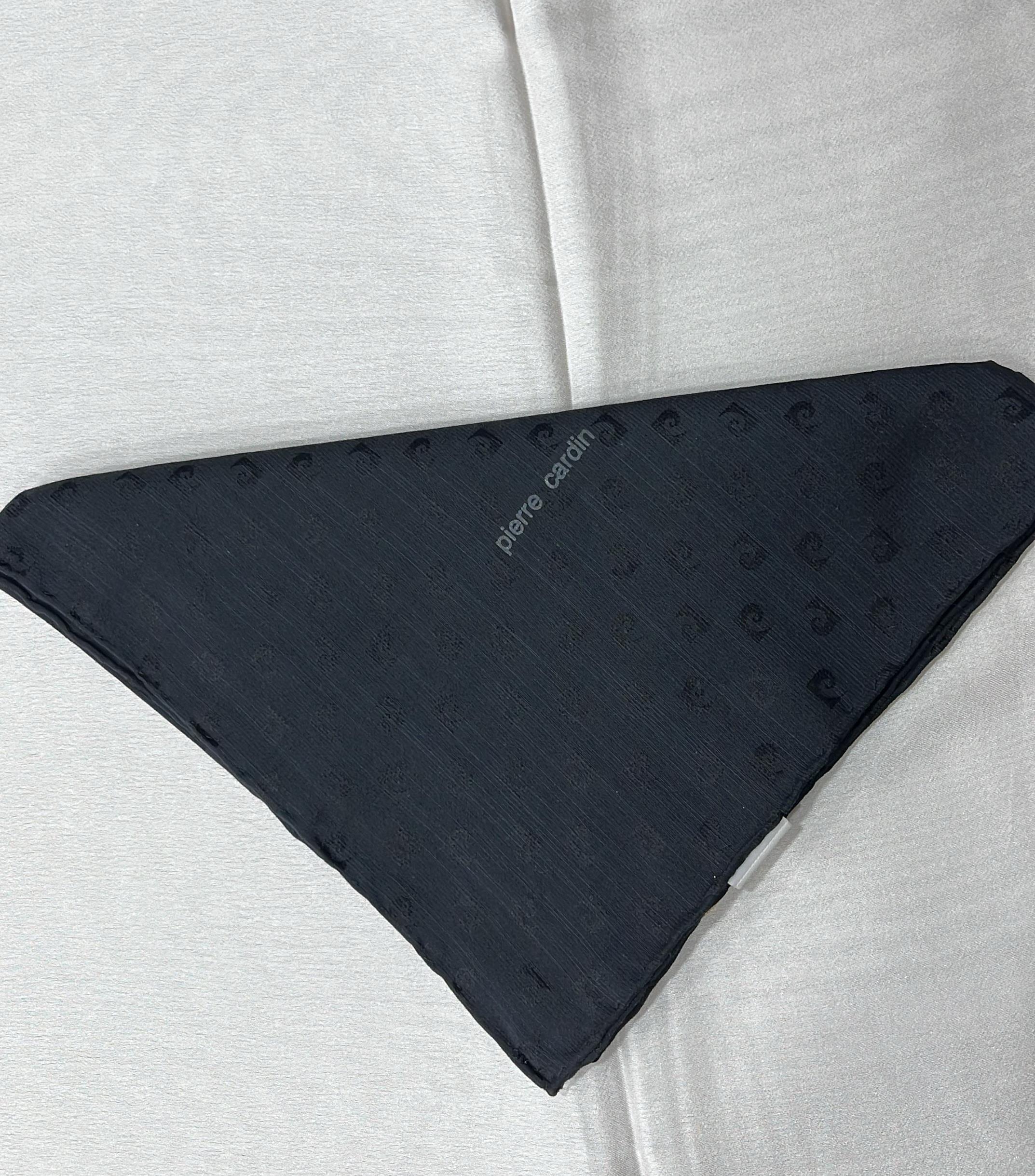Pierre Cardin Logolu İpek Koton Jakar Eşarp 8933984 - 911