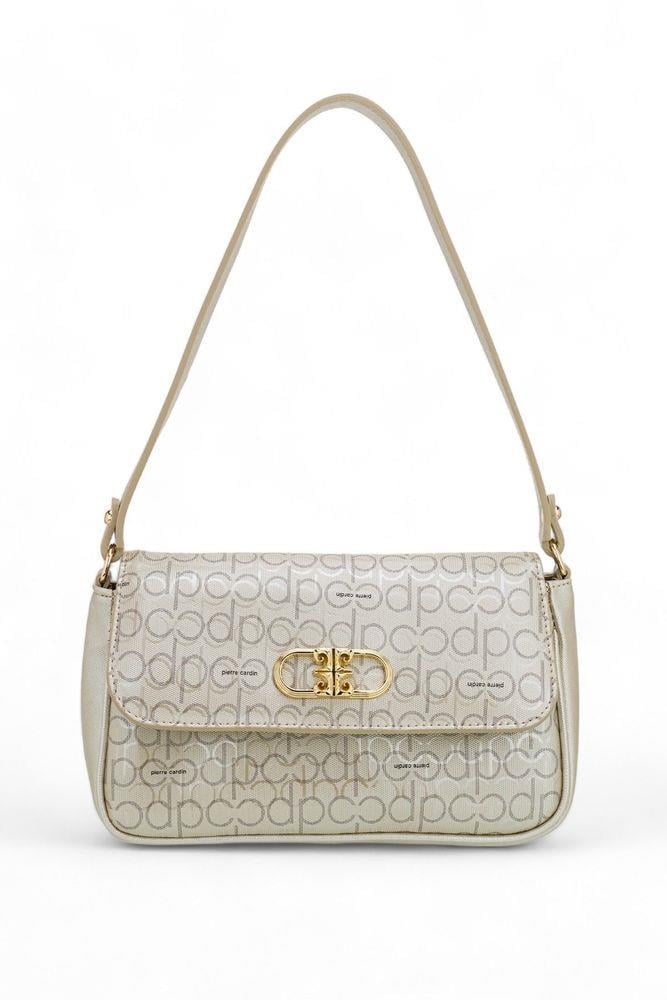 Pierre Cardin Monogram Dore Kadın Omuz Çantası Altın 05PC24Y509-PMN A