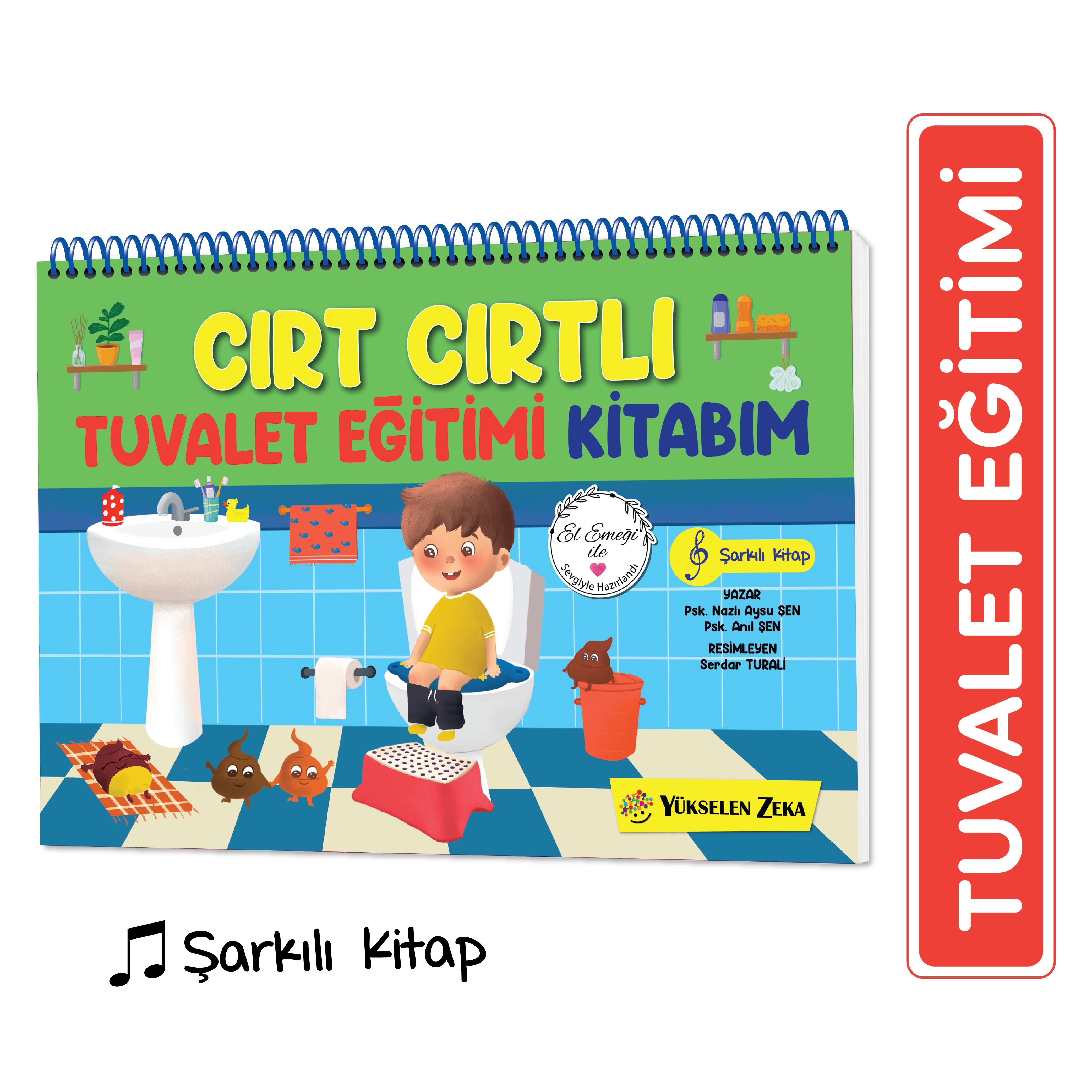 Cırt Cırtlı Tuvalet Eğitimi Kitabım