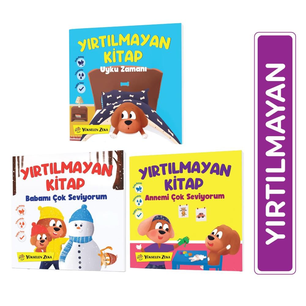 Yırtılmayan Kitap Seti - Ceviz