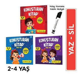 Konuşturan Kitap Yaz Sil Serisi