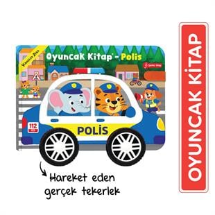 Oyuncak Kitap - Polis (Gerçek Tekerlekli)