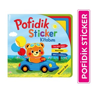 Pofidik Sticker Kitabım - Yumuşacık İlk Sticker Kitabı