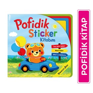 Pofidik Sticker Kitabım - Yumuşacık İlk Sticker Kitabı