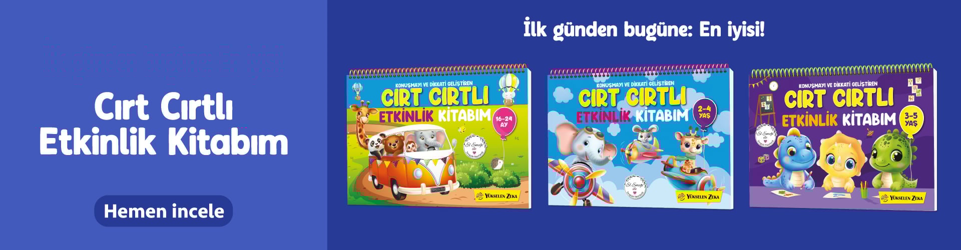 Keçeli Cırt Etkinlik Kitabım