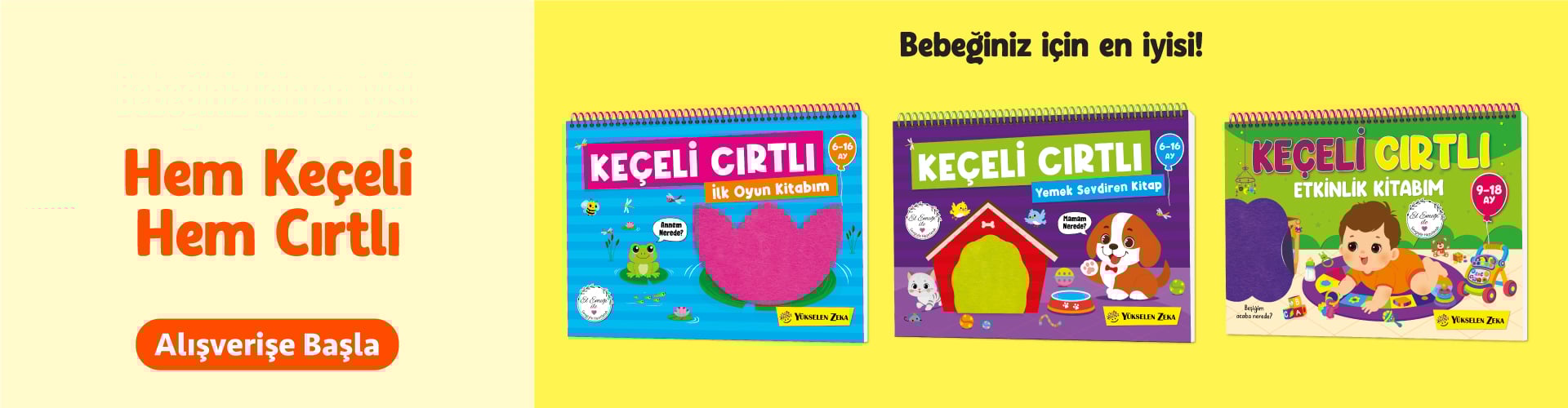Keçeli Cırtlı İlk Oyun Kitabım