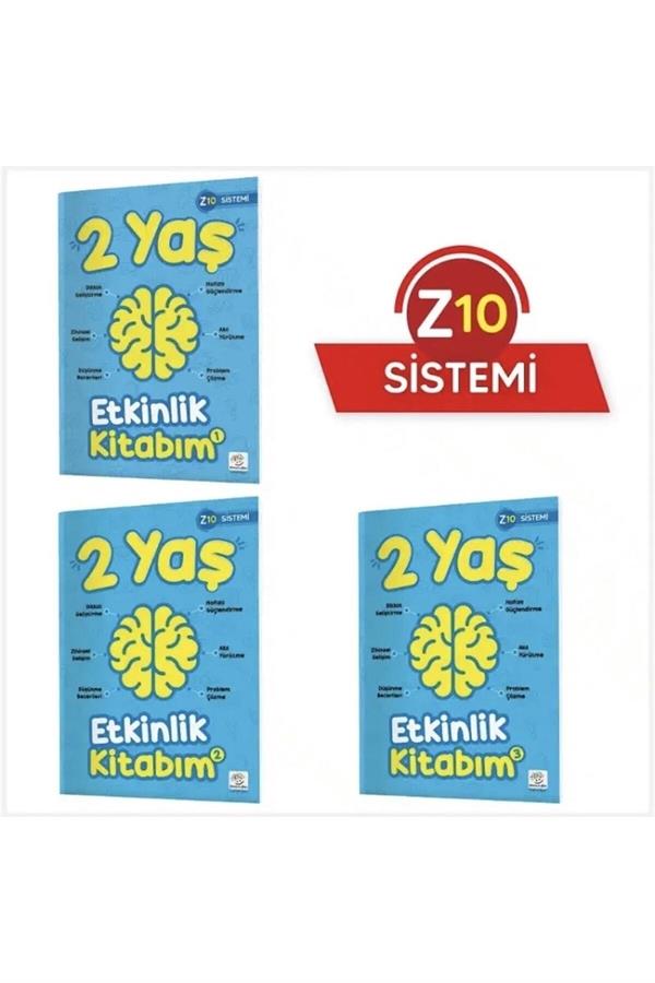 2 Yaş Etkinlik Kitabım Seti (z10 Sistemi) | Yükselen Zeka