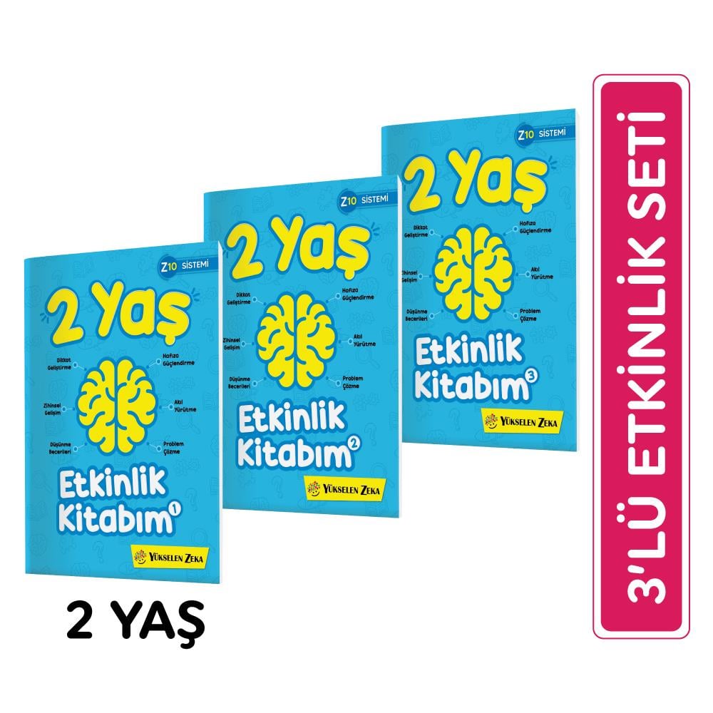 2 Yaş Etkinlik Kitabım Seti