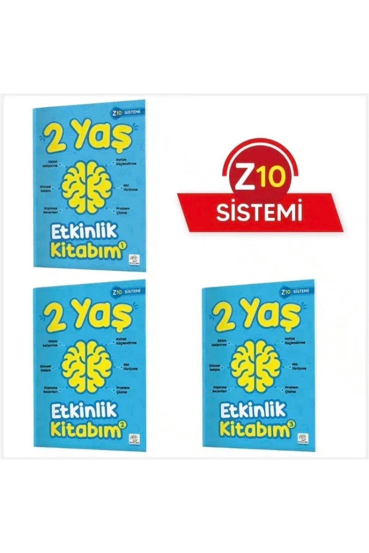 2 Yaş Etkinlik Kitabım Seti (z10 Sistemi) | Yükselen Zeka