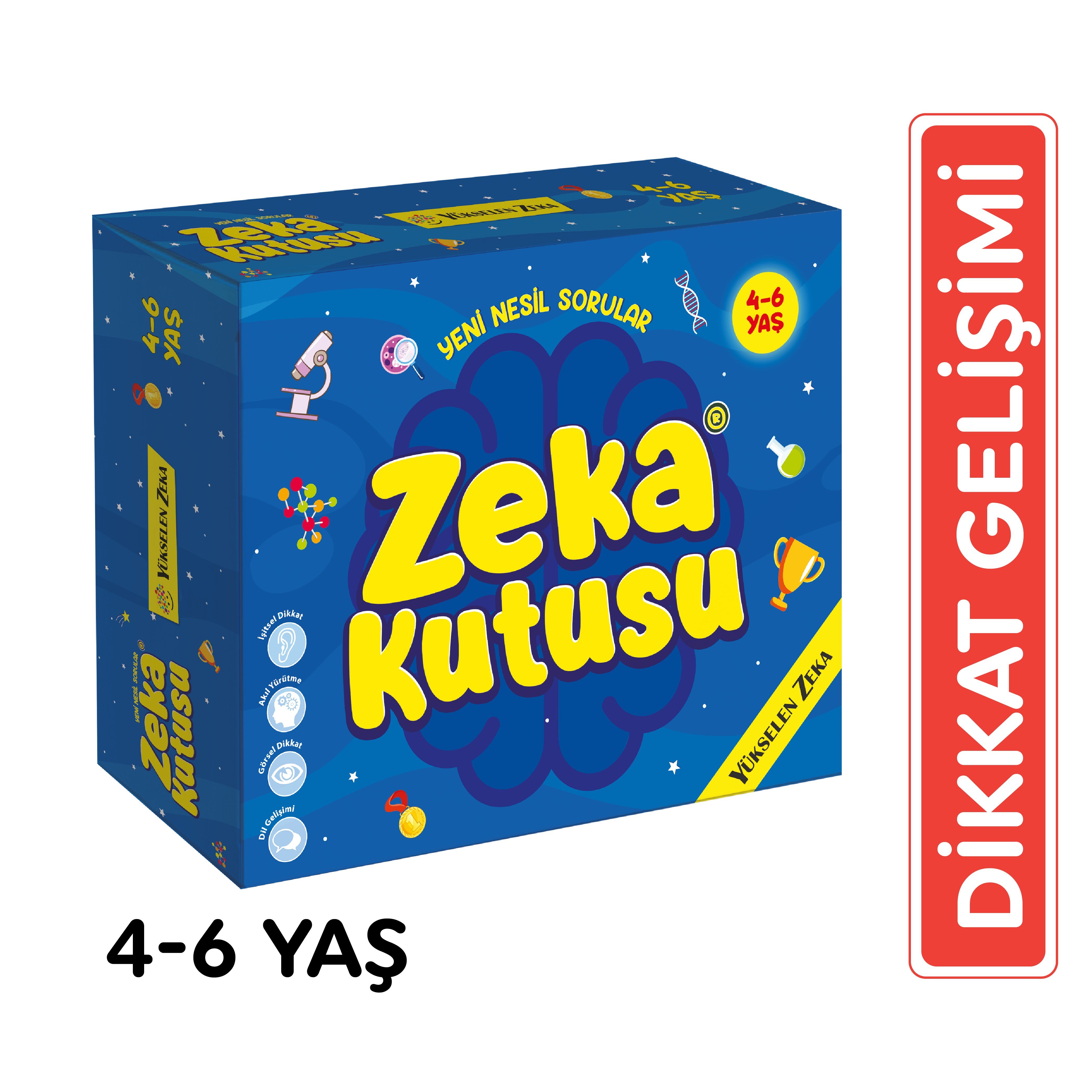 4-6 Yaş Zeka Kutusu – Konuşmayı Ve Dikkati Geliştiren Oyuncak