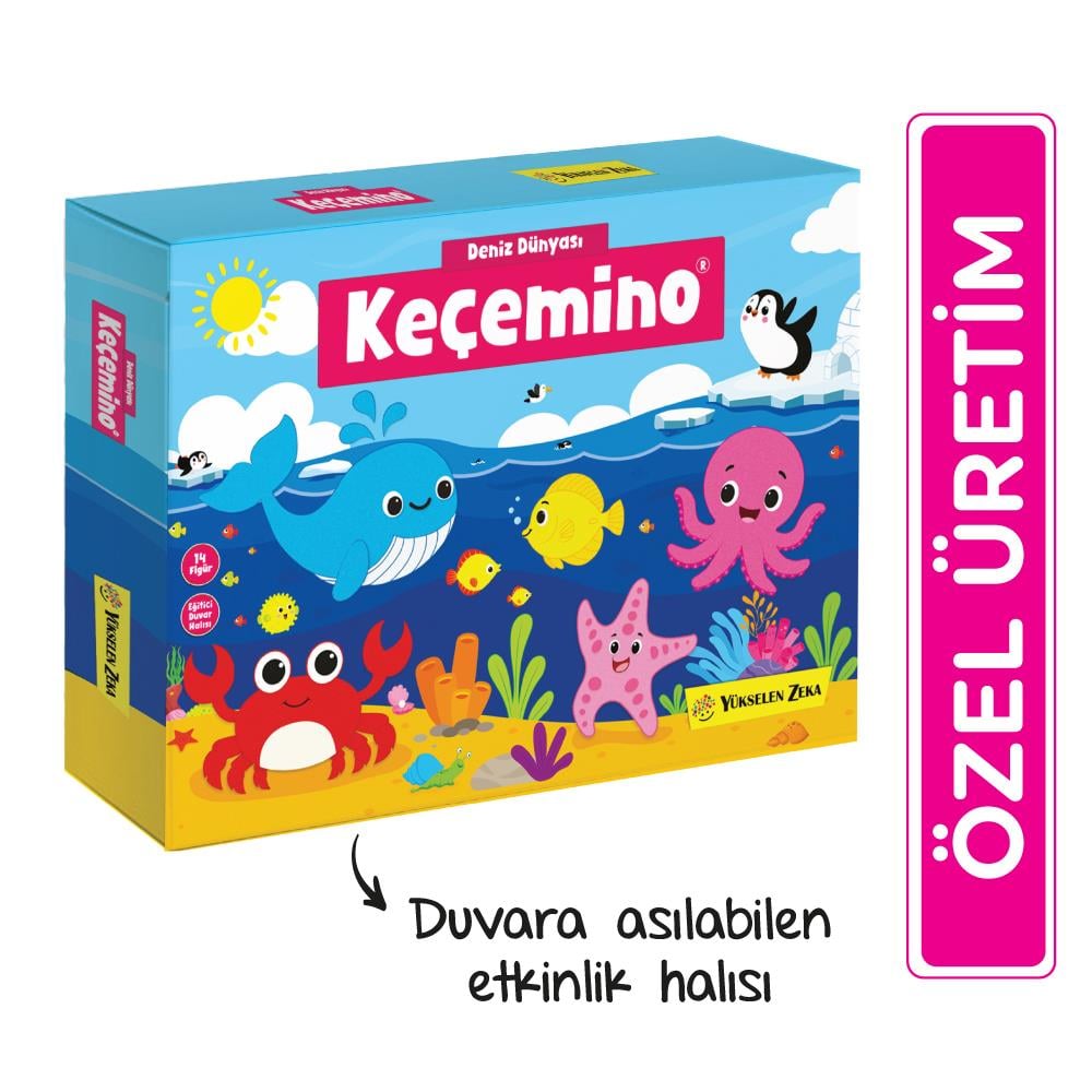 Keçemino Etkinlik Halısı - Deniz Dünyası