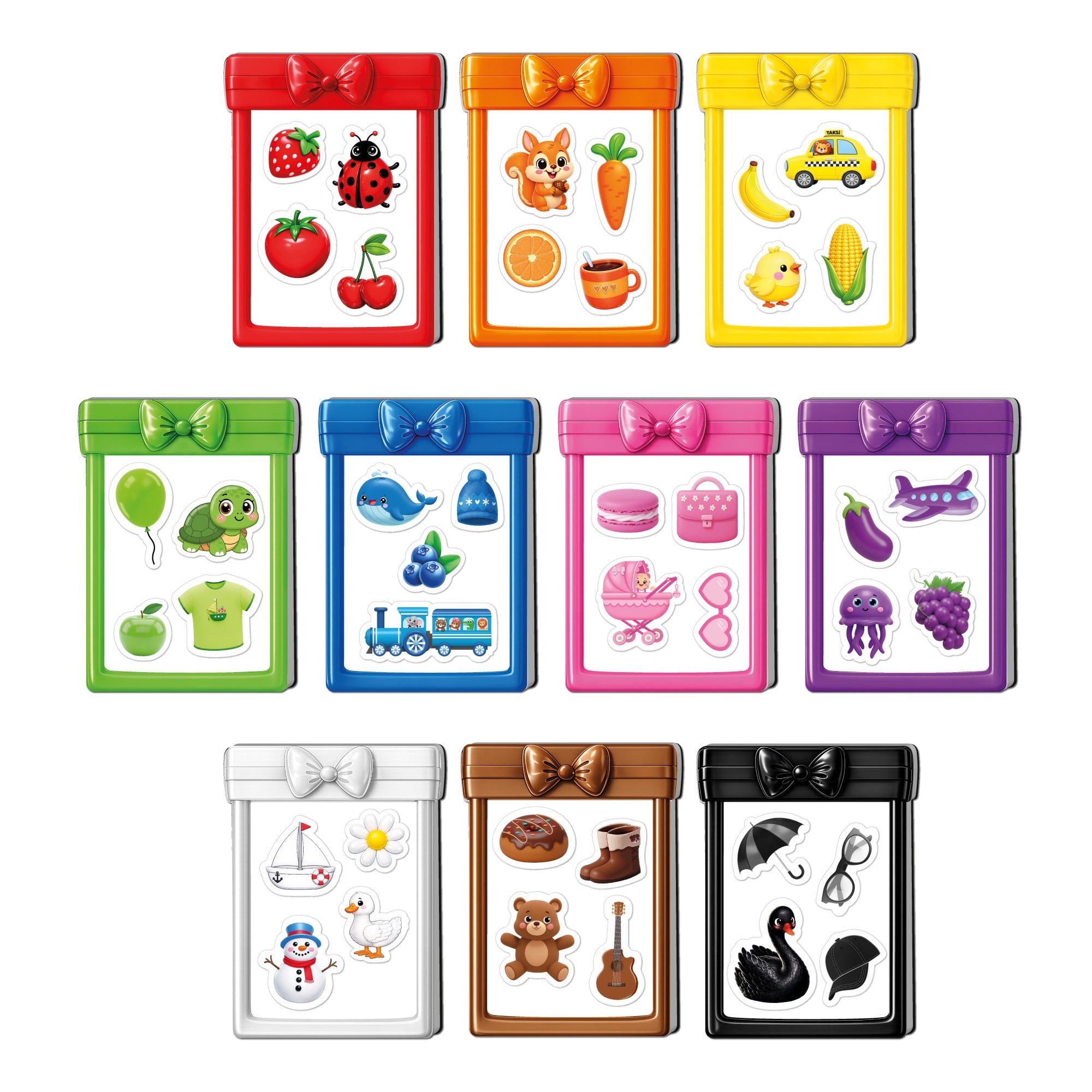12-36 Ay PuzzleLab - İlk Renk Eşleştirme
