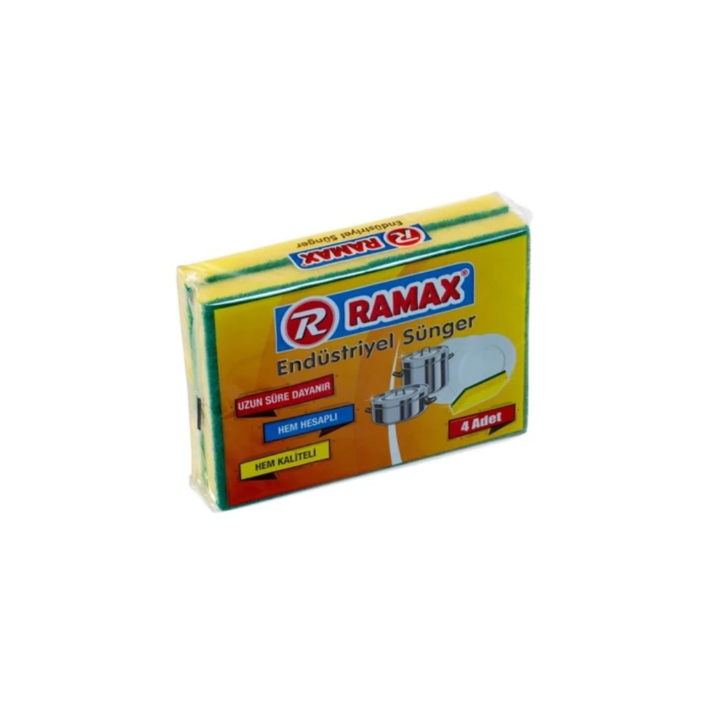 4lü Endüstriyel Sünger Ramax