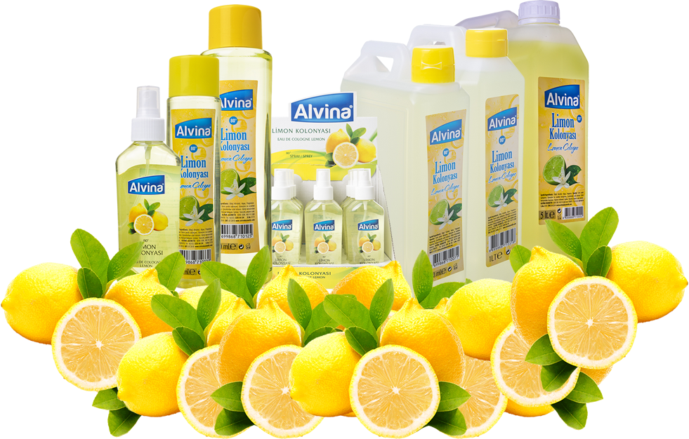 Alvina Limon Kolonyası 80 C 200 ml Şişe
