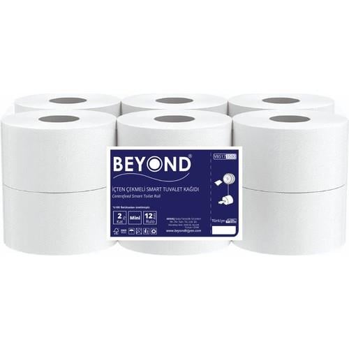 Beyond Mini Cimri Içten Çekmeli Tuvalet Kağıdı 12 Rulo