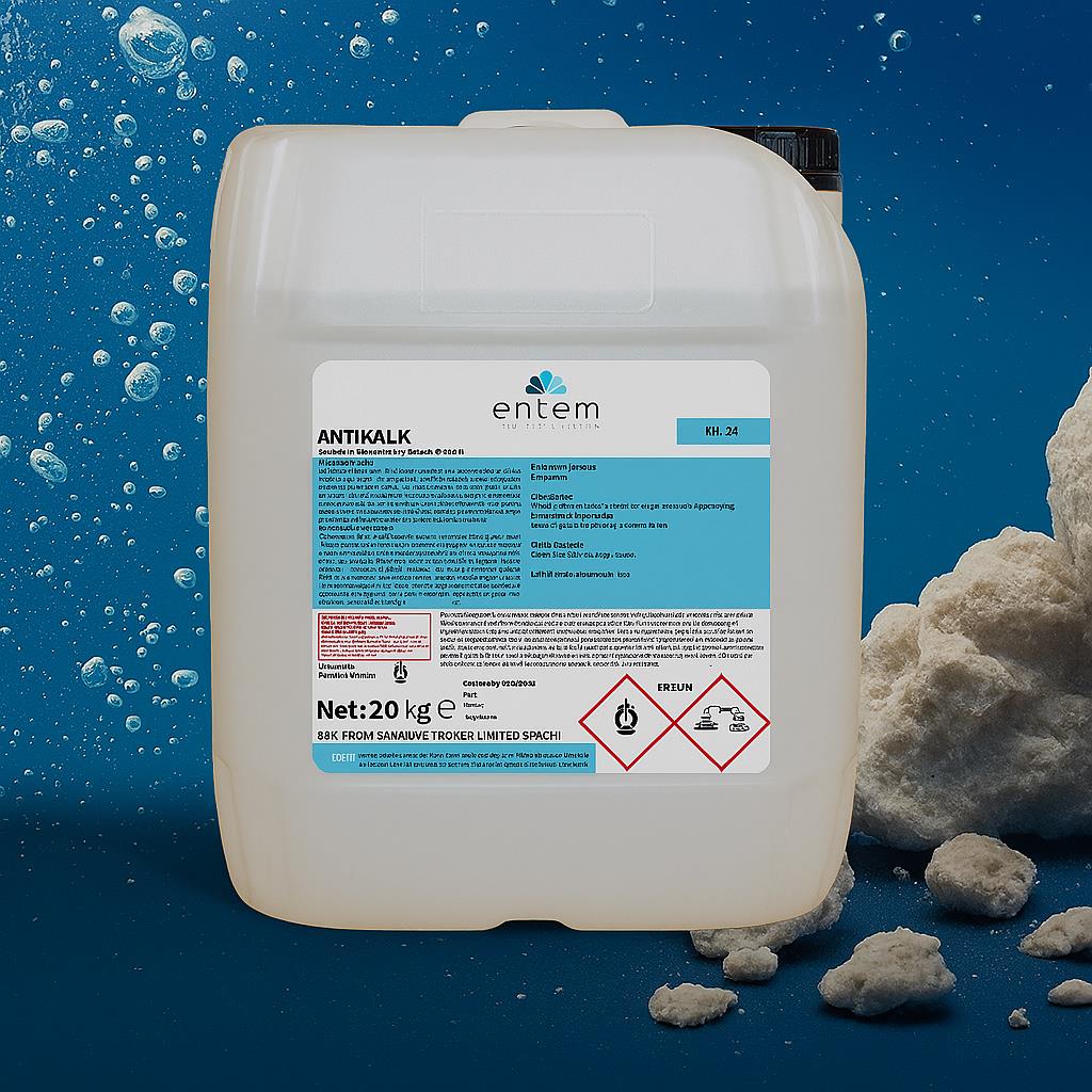 Entem Antikalk Star Bulaşık Makinesi Kireç Çözücü 20 LT