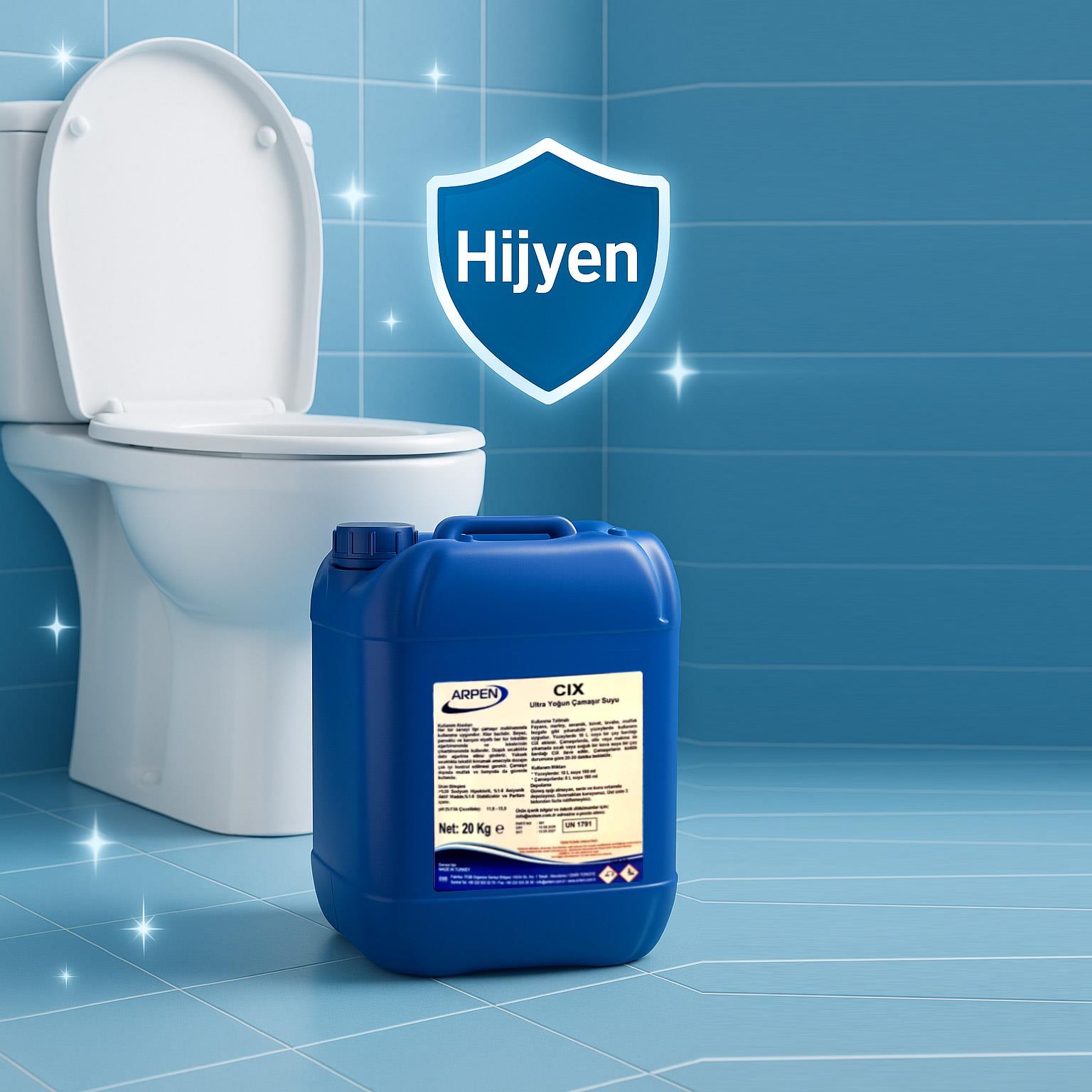 Entem Cix Ultra Yoğun Çamaşır Suyu 20 Lt