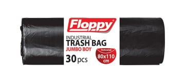 Floppy Ağır endüstriyel Jumbo Çöp Poşeti 80*110 800 gr 10 lu Rulo