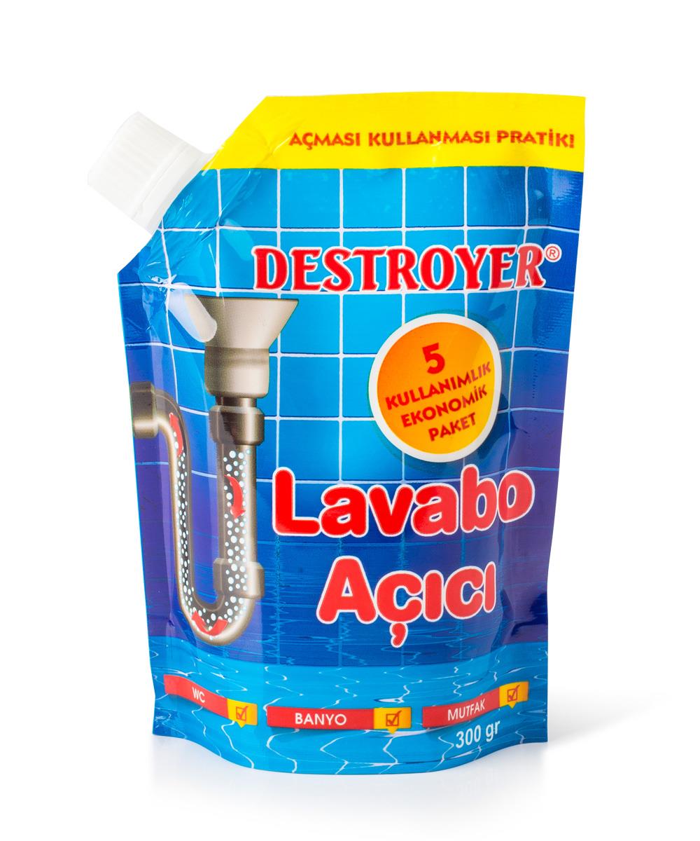 Destroyer Lavabo Açıcı - 300g - Granül