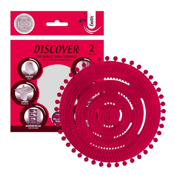 Discover Çok Amaçlı Koku Giderici - Pisuvar Plastiği 2 Li Paket