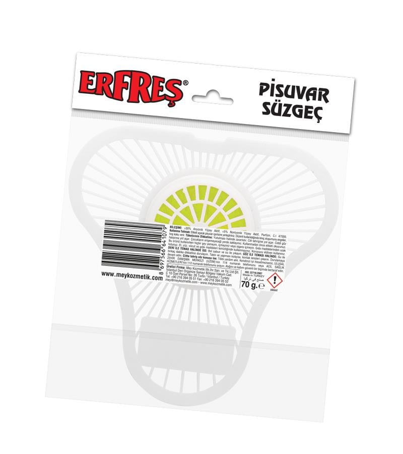 Erfreş Pisuvar Süzgeci 70 gr