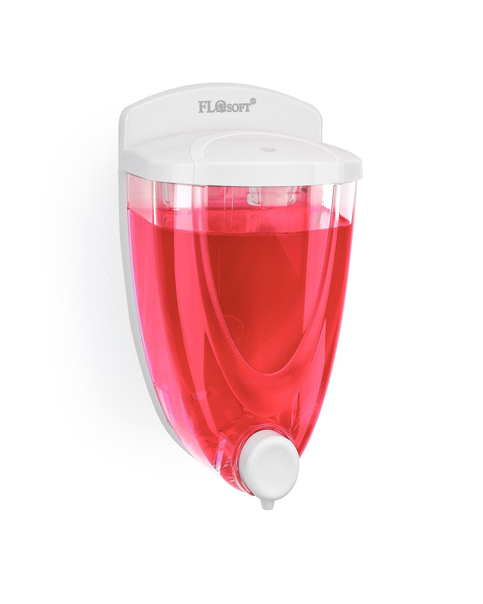 Flosoft F011 Sıvı Sabun Dispenseri 650 ml (Beyaz)