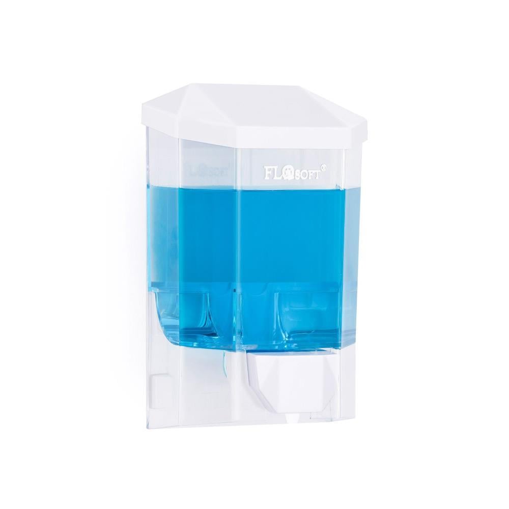 Flosoft Sıvı Sabun Dispenseri 500 ml (Beyaz)