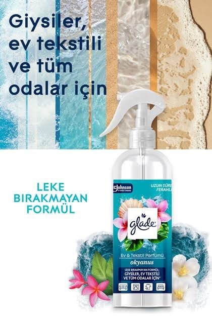 Glade Ev ve Tekstil Parfümü Oryantal Oud 450 ml