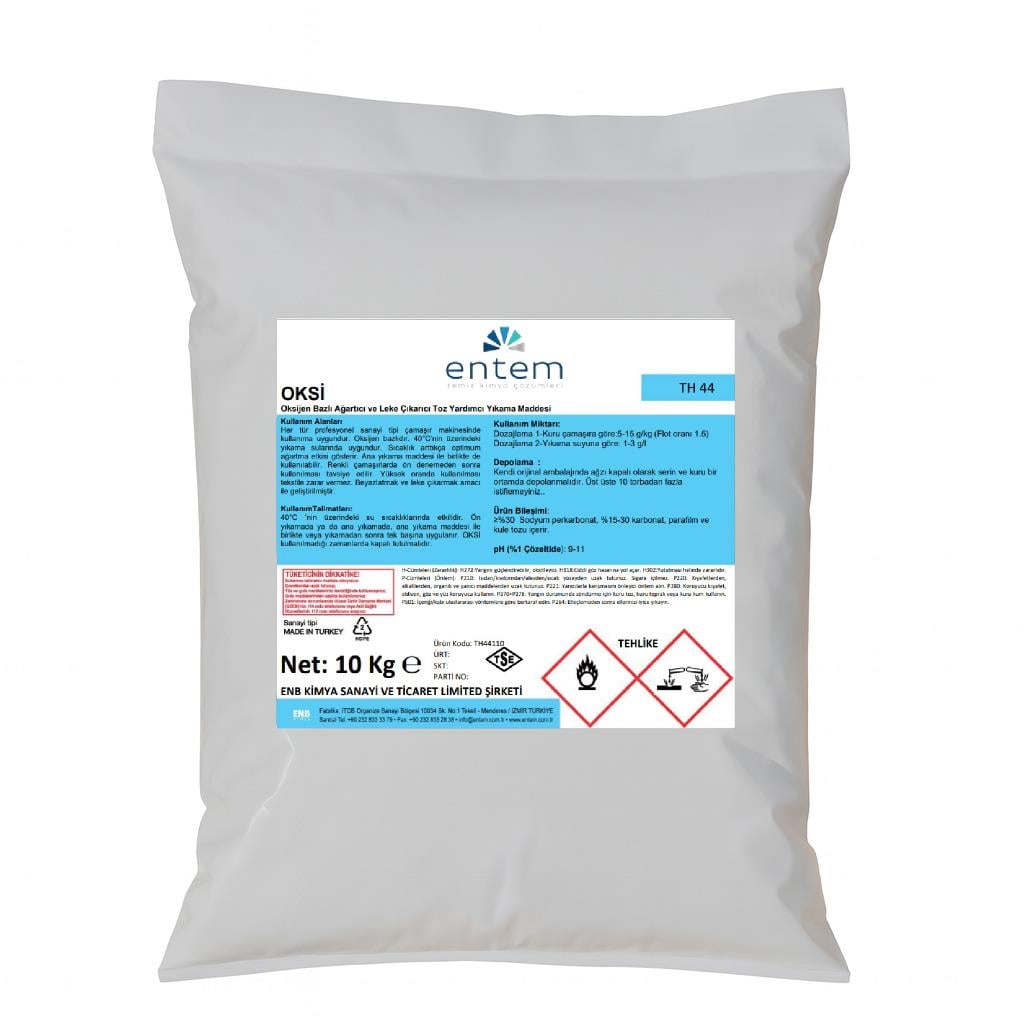 Entem Oksi Ağartıcı ve Leke Çıkarıcı 10 KG